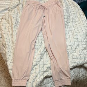 Sleek Pink Jogger Pants